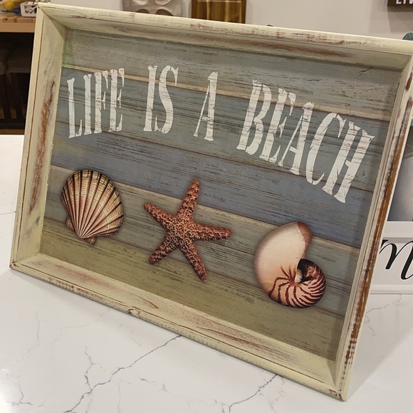 Homegoods Accents Vintage Homegoods Beach Wall Decor Poshmark